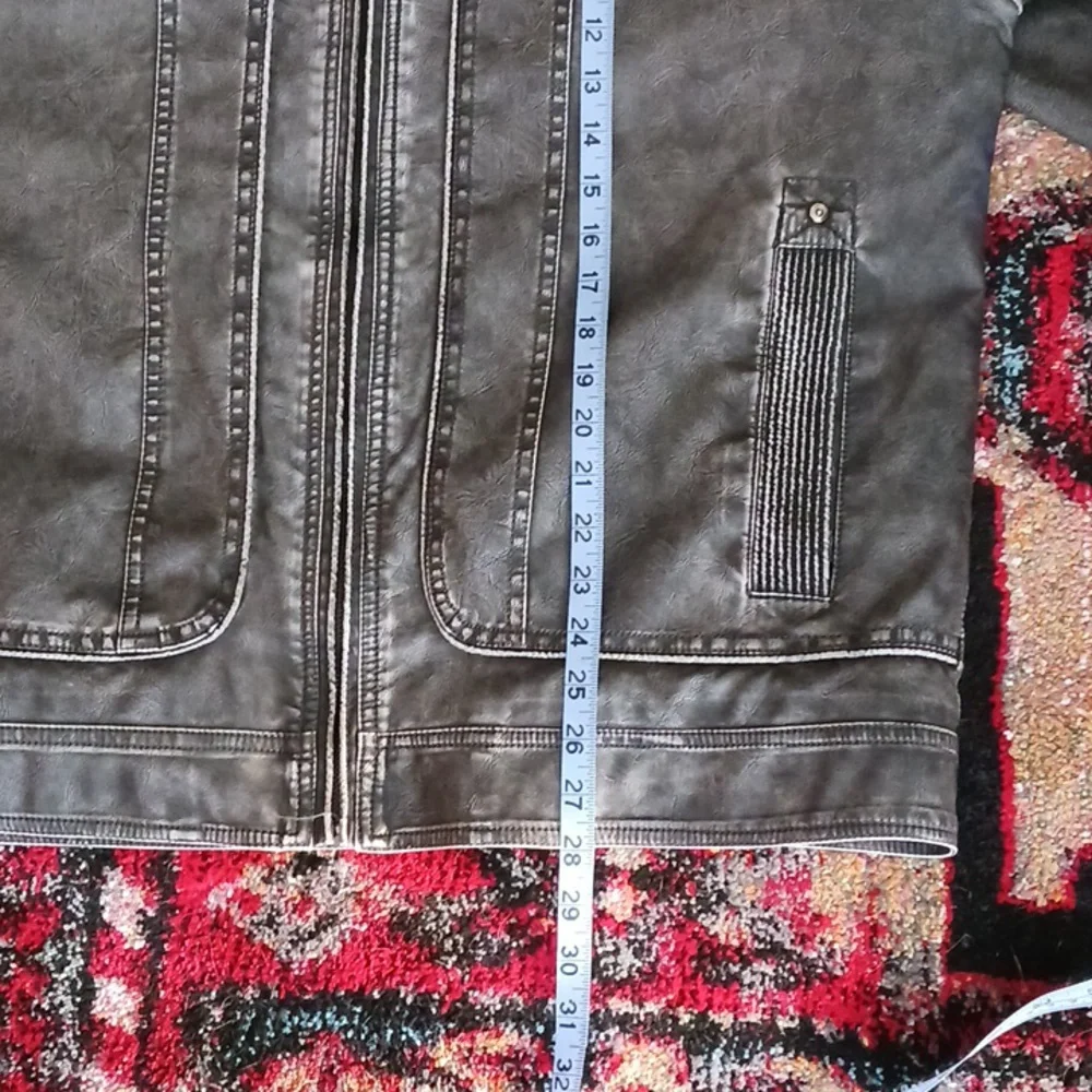 Ameri Mode Vegan Moto Jacket size XL - Picture 11 of 14